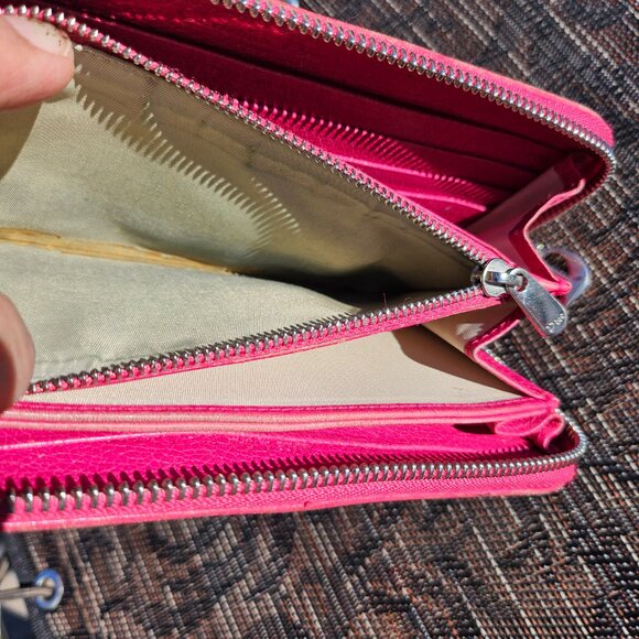 Christian Dior GUC Canape Coated Canvas Wallet with Removable Charm - Picture 9 of 15